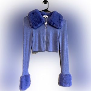 Softest sweater crop top!